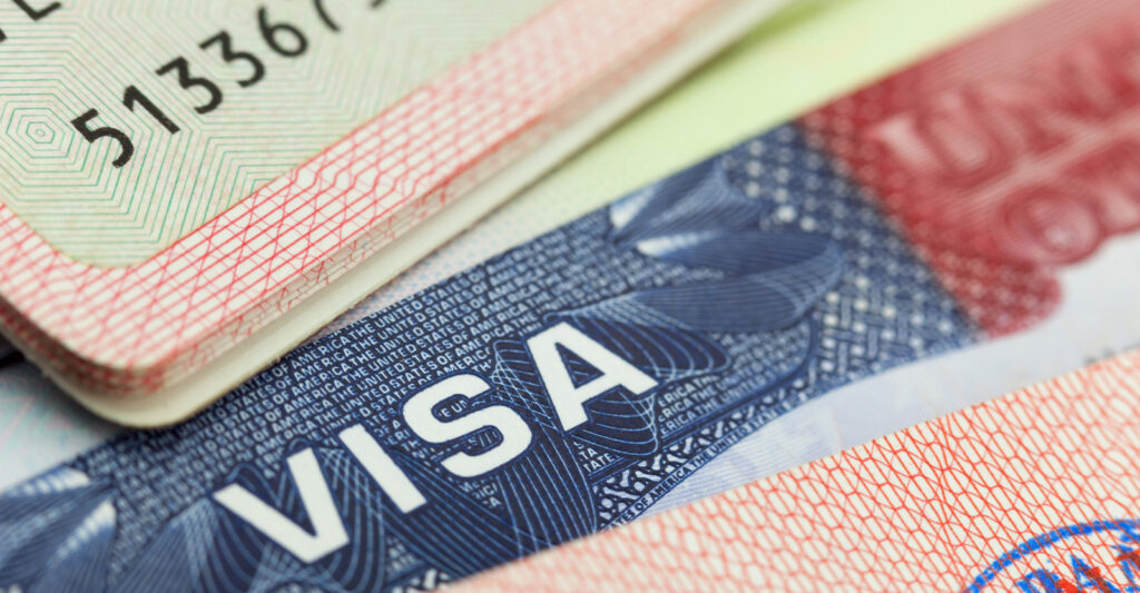 pasaportta ABD vizesi